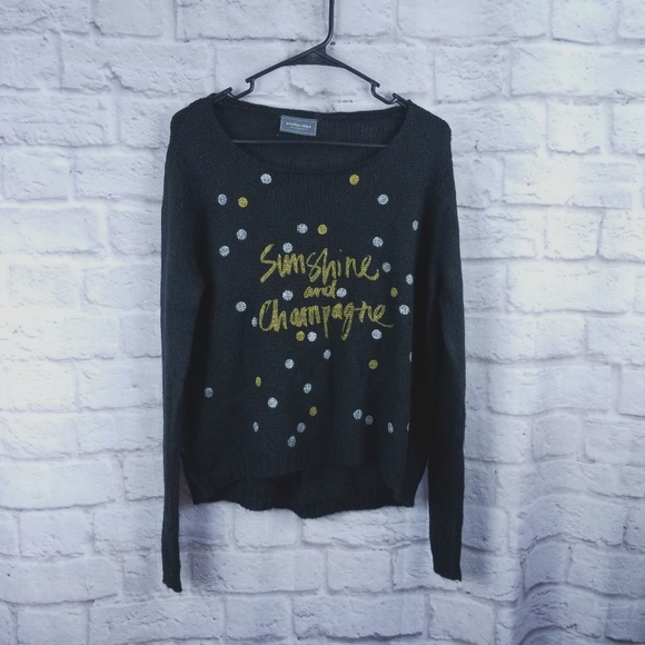 champagne sweater